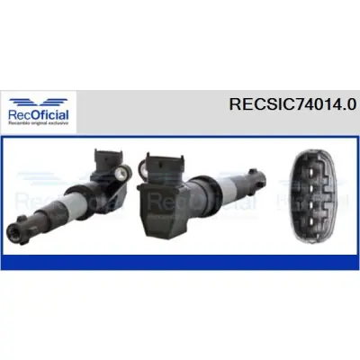 Bobina de encendido RECOFICIAL RECSIC74014.0 RECOFICIAL RECSIC74014.0 Venta Final
